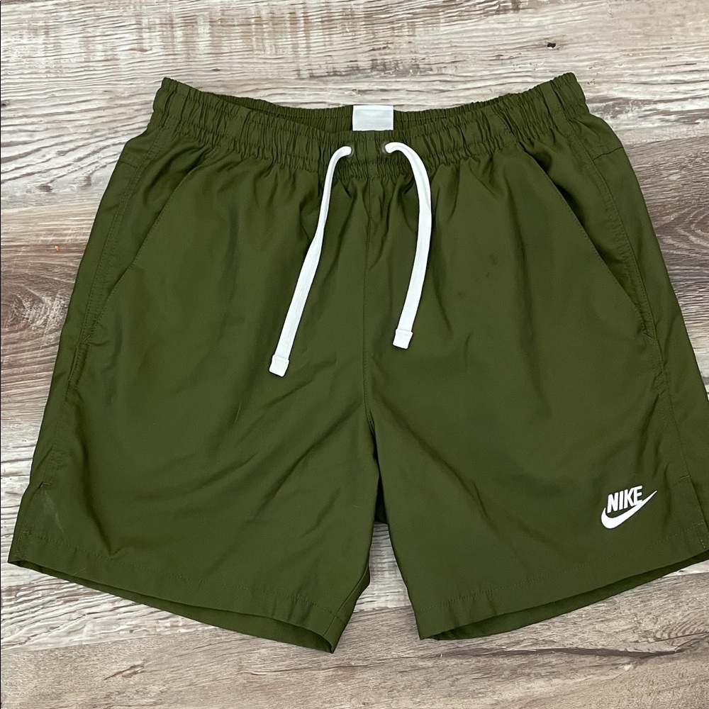 Nike Forest Green Athletic Shorts